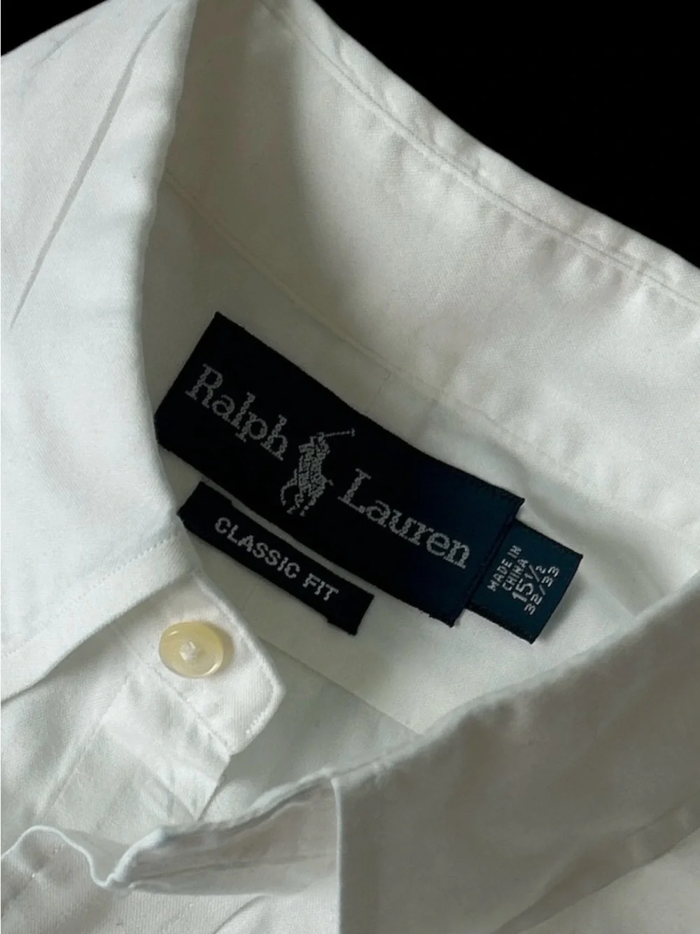 Polo by Ralph Lauren White Long-Sleeve Button-Down Shirt